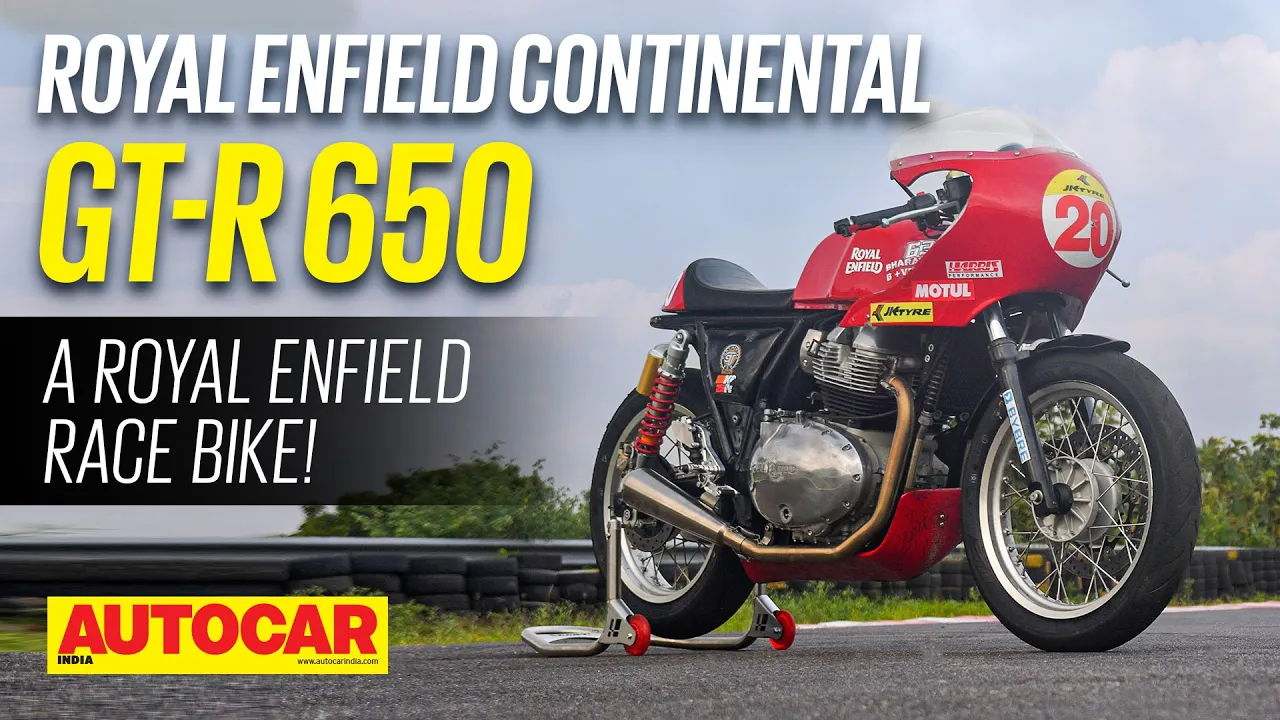Royal Enfield Continental GT-R 650 race bike - Not your average Continental GT! | Autocar India