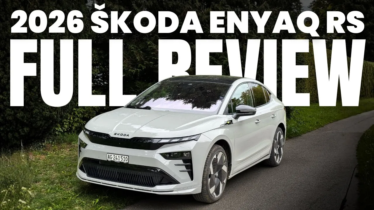 2026 Škoda Enyaq RS Review — A Mature EV from a Once-Budget Brand