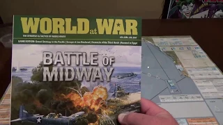 Bare Bones Wargaming Midway Solitaire Intro and first turn play through