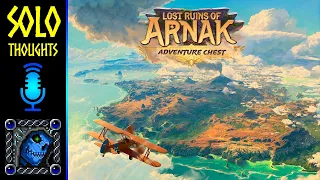 Lost Ruins of Arnak with Expansions & Adventure Chest | Solo Review
