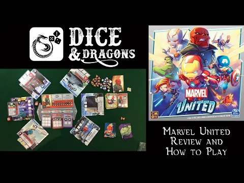 Dice and Dragons - Marvel United Review and How to Play