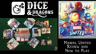 Dice and Dragons - Marvel United Review and How to Play