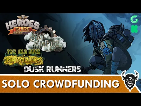 Interesting SOLO Board Games on Kickstarter & Gamefound [ENG]