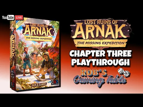 Lost Ruins of Arnak: The Missing Expedition Playthrough #3