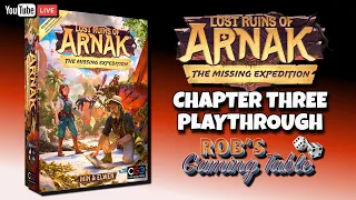 Lost Ruins of Arnak: The Missing Expedition Playthrough #3