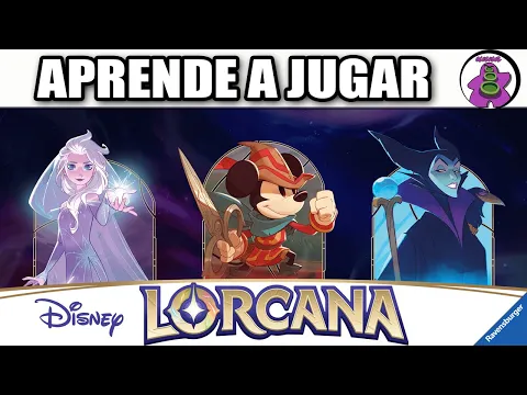 Cómo jugar a DISNEY LORCANA TCG - TUTORIAL - Juego de cartas - unna