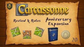 Carcassonne: Anniversary Expansion - Review & Rules