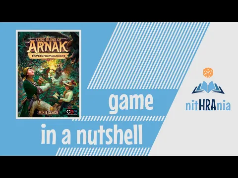 Game in a Nutshell - Lost Ruins of Arnak (how to play)