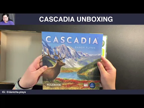 Cascadia Board Game Unboxing