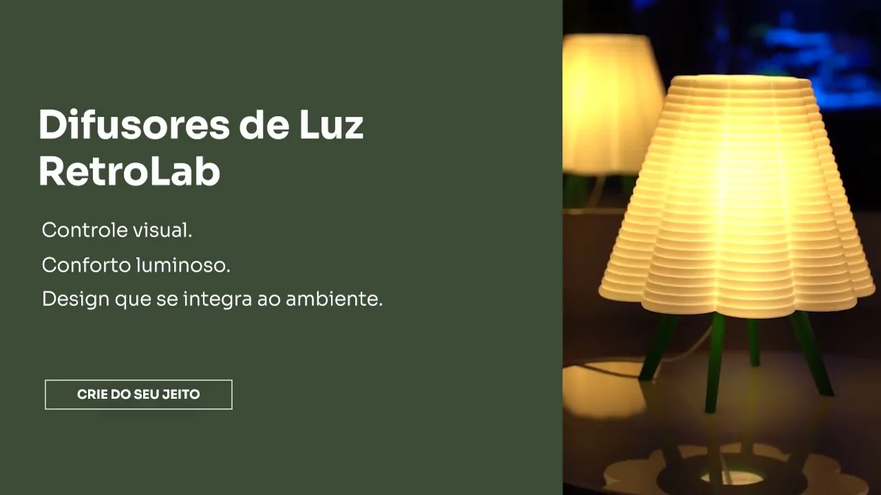 Vídeo de RetroLab 3D | Luminárias