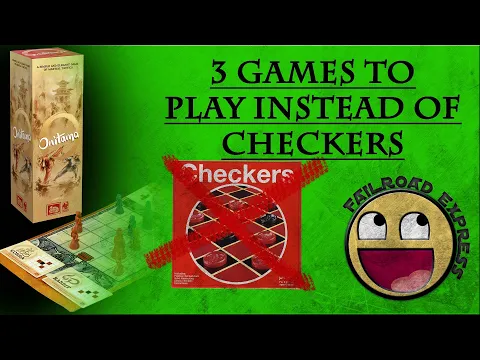 3 Games to Play instead of Checkers