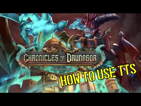 How to use TTS version of Chronicles of Drunagor: Aftermath