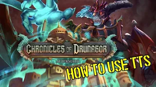 How to use TTS version of Chronicles of Drunagor: Aftermath