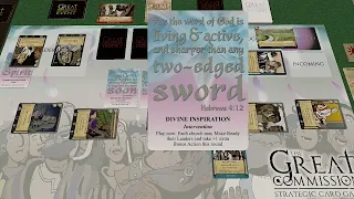 Solo Challenge Mode (Playthough 2): The Great Commission Strategic Card Game