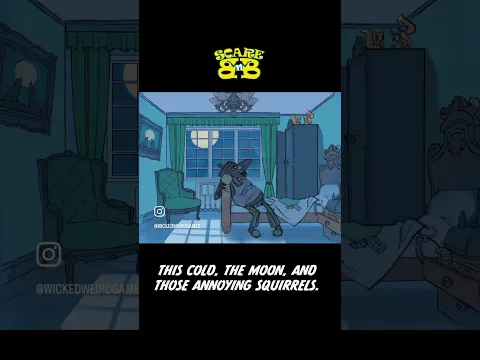 ScareBnB Behind the Card Art (Bedroom)