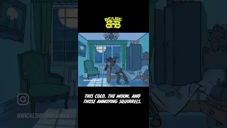 ScareBnB Behind the Card Art (Bedroom)