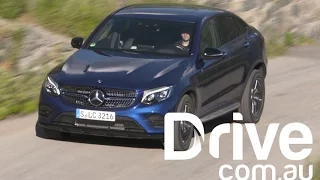 2017 Mercedes-Benz GLC Coupe video review | Drive.com.au