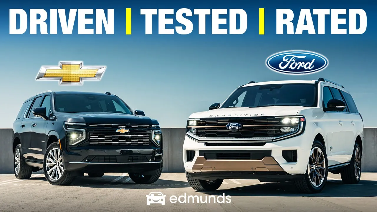 Chevy Tahoe vs. Ford Expedition | Which Is the Best Big 3-Row SUV?