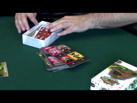 unboxing video of welcome back to the dungeon