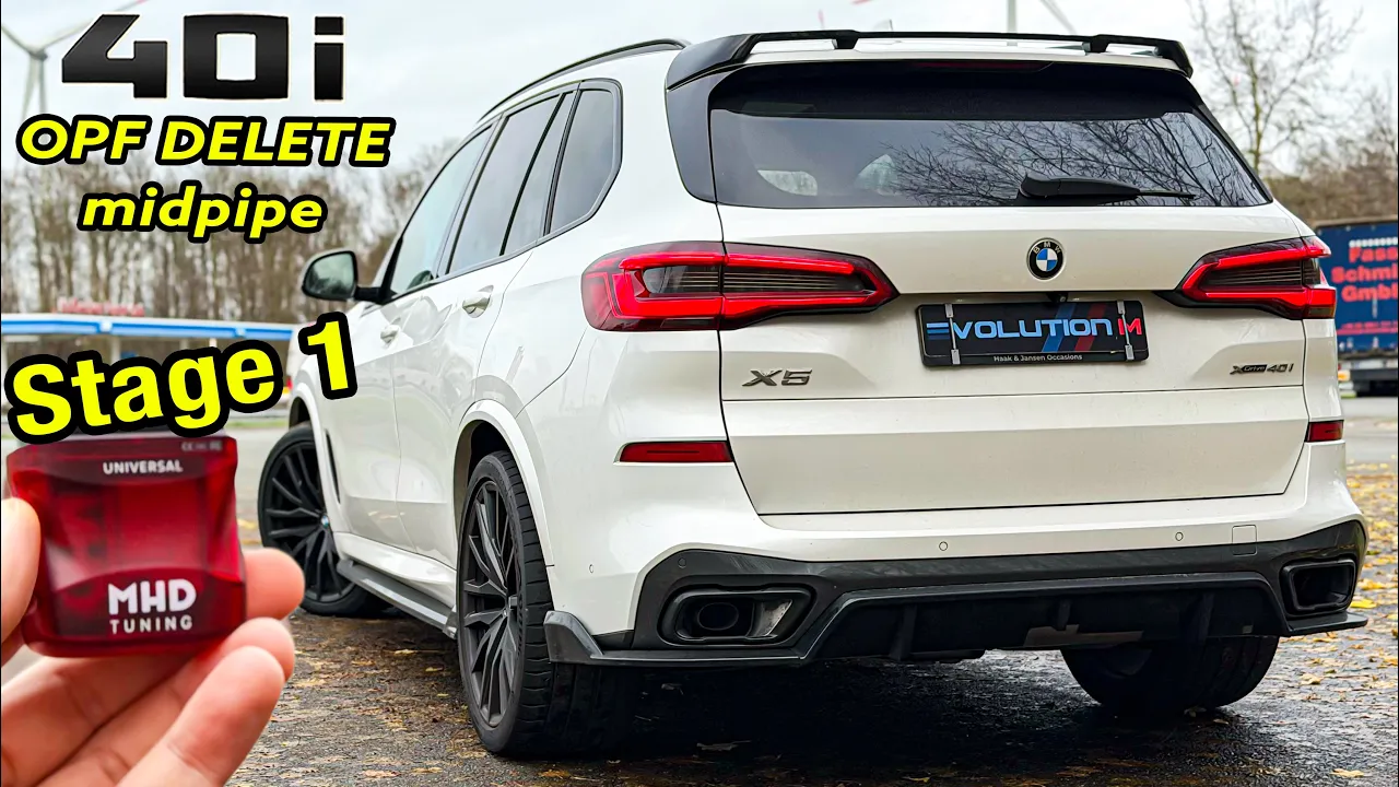 BMW X5 40i G05 // STOCK vs MHD & XHP LIVE FLASH! // REVIEW on AUTOBAHN