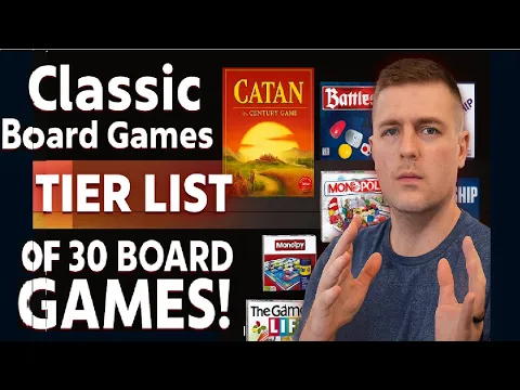 Ranking 30 Classic Board Games | CATAN was my Gateway!