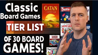 Ranking 30 Classic Board Games | CATAN was my Gateway!