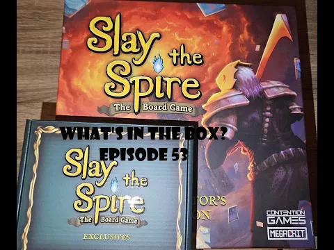 What's In the box? Ep53 Slay The Spire Board Game Collector's Edition Unboxing w/ Exclusive KS pack.