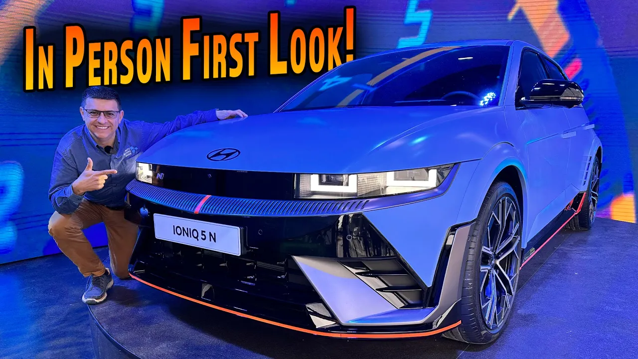 I Got Hands-On With The New 641 HP Hyundai Ioniq 5 N, And It's Insane!