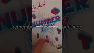 Tetris + Sudoku + Board Game = Number Drop #boardgame
