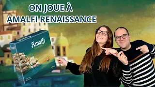 { Règles Et Partie } ON JOUE À AMALFI RENAISSANCE | Jeu De Société | Sylex