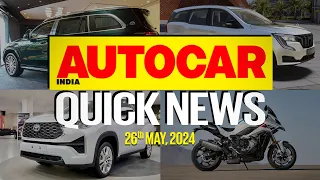 Mahindra XUV700 new variant, Innova Hycross bookings paused and more | News | @autocarindia1