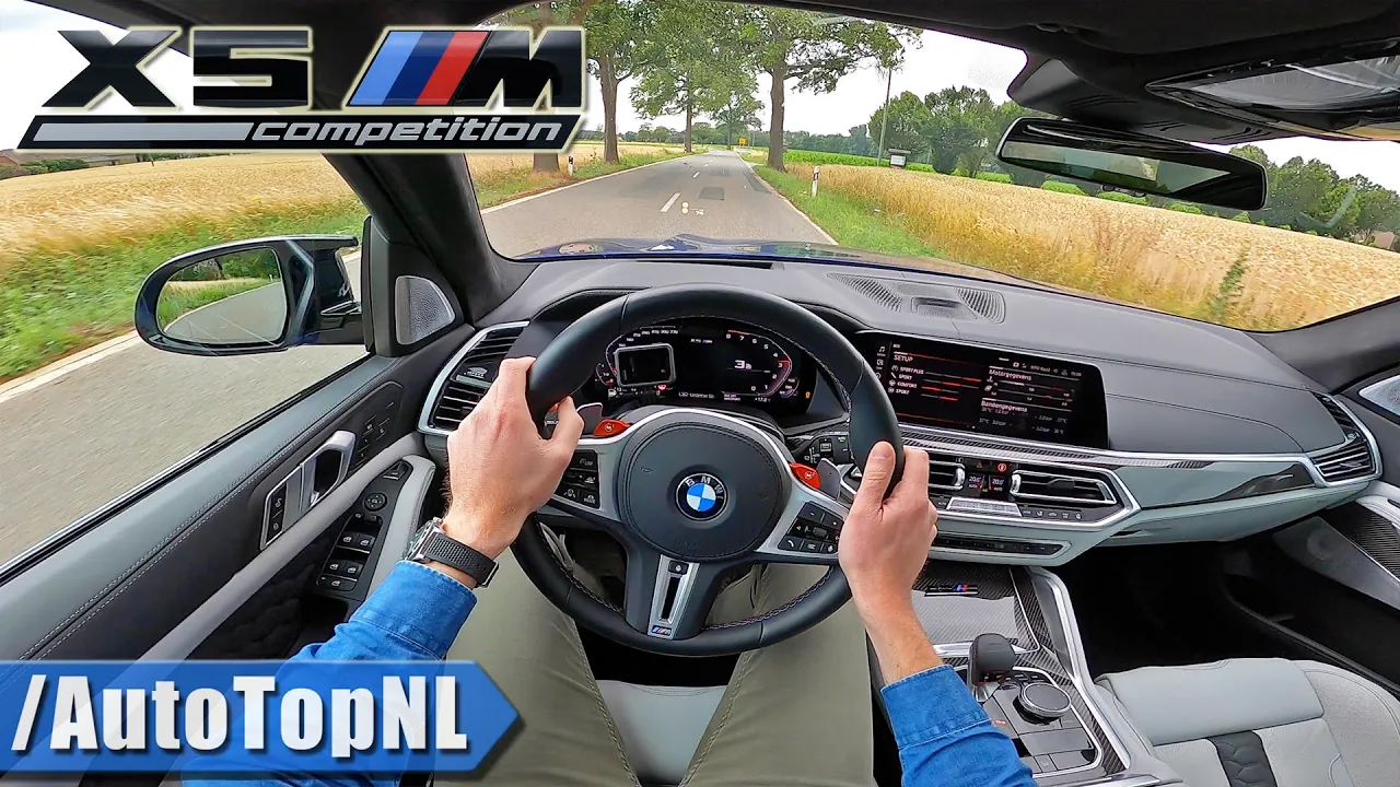 BMW X5M Competition 625HP POV - DRIVE & SLIDE - by AutoTopNL