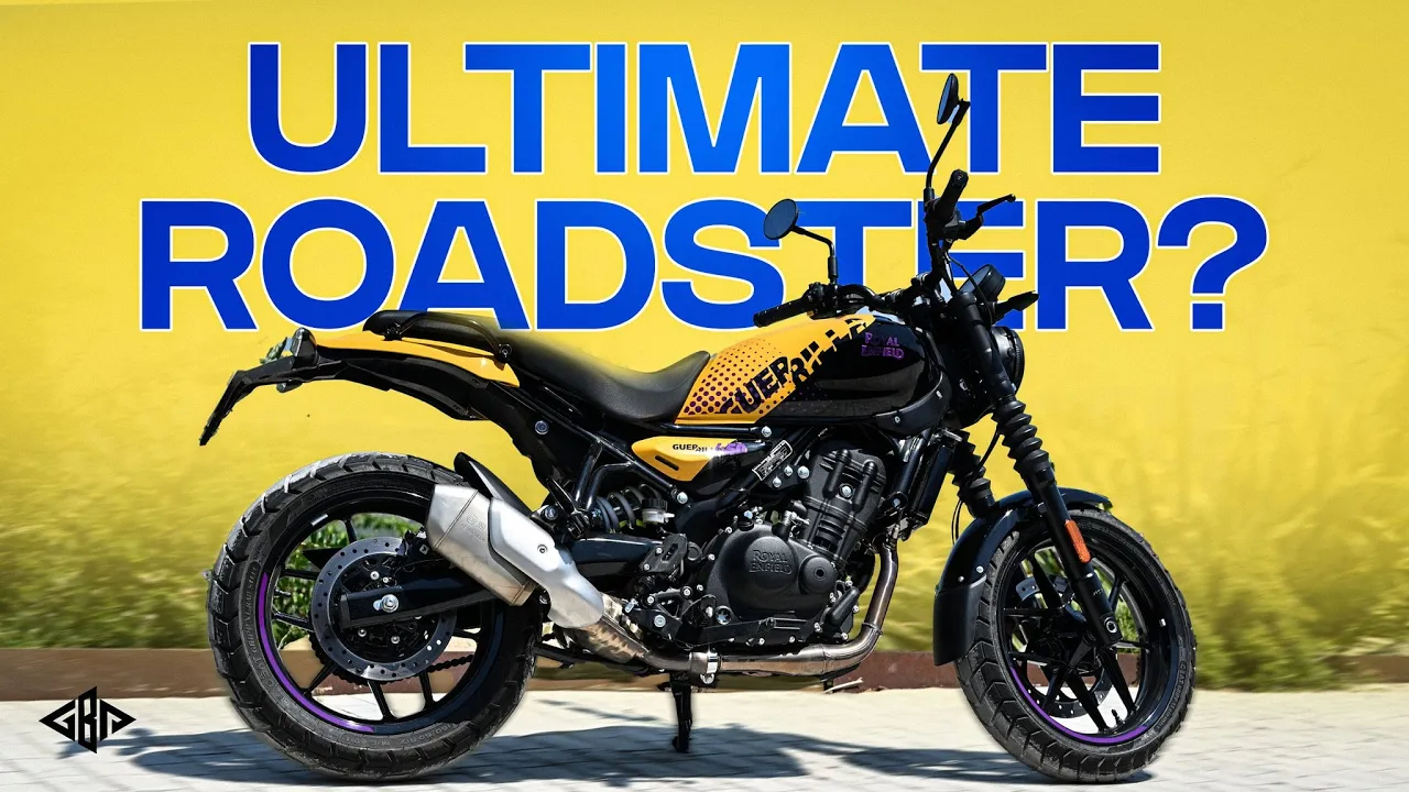 Royal Enfield Guerrilla 450 Review: Best Naked Roadster Motorbike?