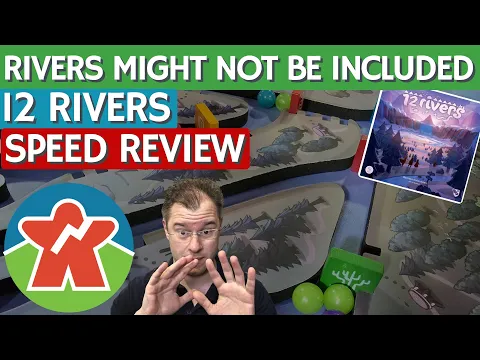 12 Rivers - Board Game Review - Rivers Might Not Be Included