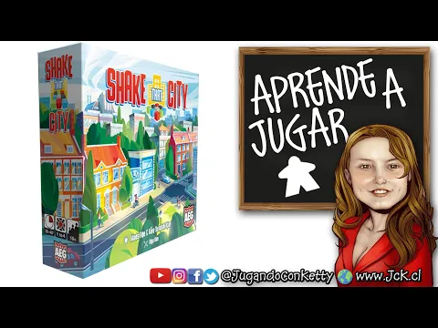 Shake That City [Cómo se Juega / Tutorial / JcK / Juego de Mesa / AEG]