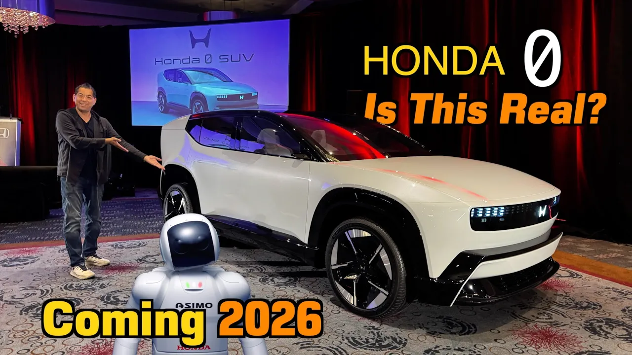 2026 Honda 0 SUV EV - The Future of Honda is Here Like it or Not 🔥🚗⚡