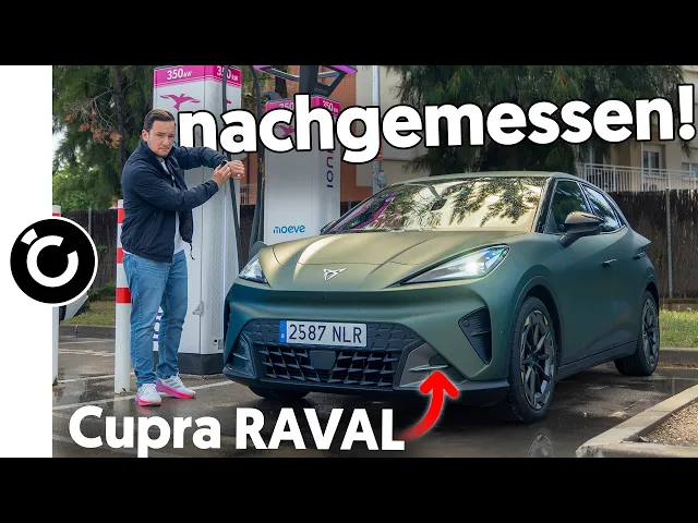 Cupra Raval Fahreindruck: Laden, Verbrauch, Reichweite, Leistung!