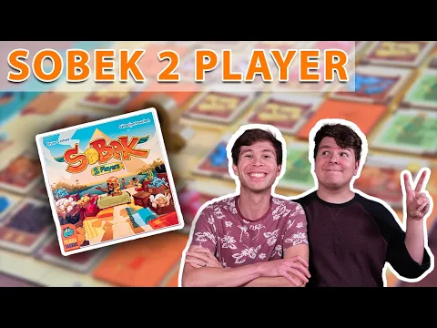 Sobek: 2 Players | Is Corruption Worth It? | Board Game Overview & Review (Episode #67)