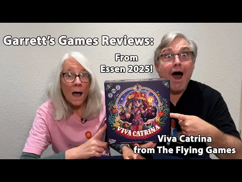 Garrett's Games Reviews Essen 2025 Release Viva Catrina