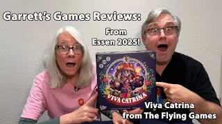 Garrett's Games Reviews Essen 2025 Release Viva Catrina