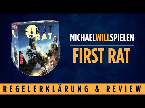 FIRST RAT – Regelerklärung und Review – MICHAEL WILL SPIELEN