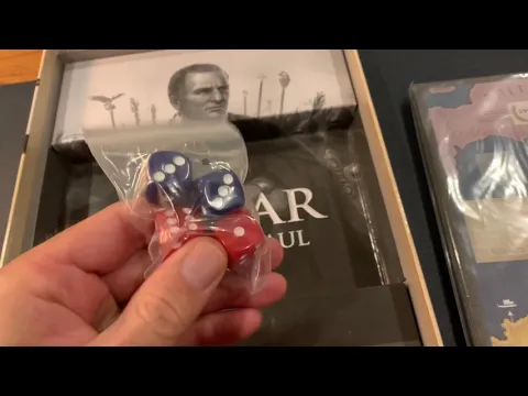 Unboxing Of GMT’s Caesar: Rome vs Gaul