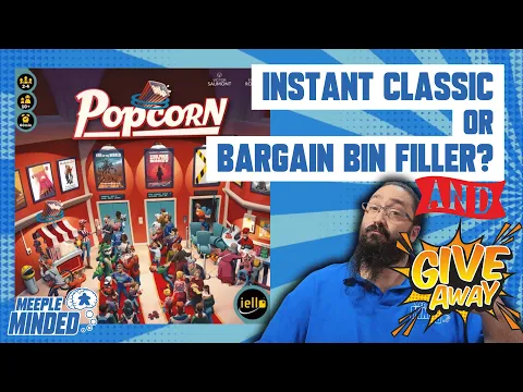 Popcorn Board Game Review & FREE Giveaway