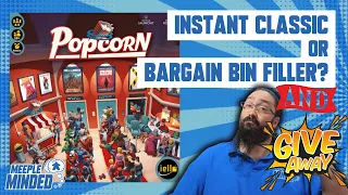 Popcorn Board Game Review & FREE Giveaway