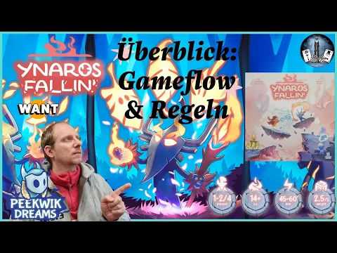 Overview YNAROS FALLIN': Ein Geheimtipp Q1 2023 - kompetitiver Strategiekracher - Gameflow & Regeln