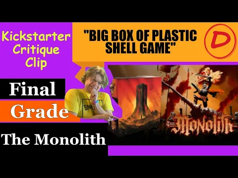 The Monolith - Final Grade - Kickstarter Critique Clip - Big Box Of Plastic Shell Game