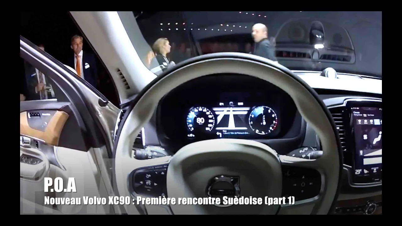 Nouveau Volvo XC90 : découverte (Présentation 1/5)
