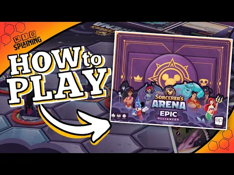 How to Play Sorcerer's Arena: Epic Alliances | Full Board Game Tutorial