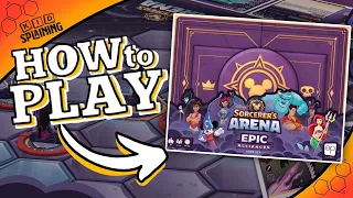 How to Play Sorcerer's Arena: Epic Alliances | Full Board Game Tutorial