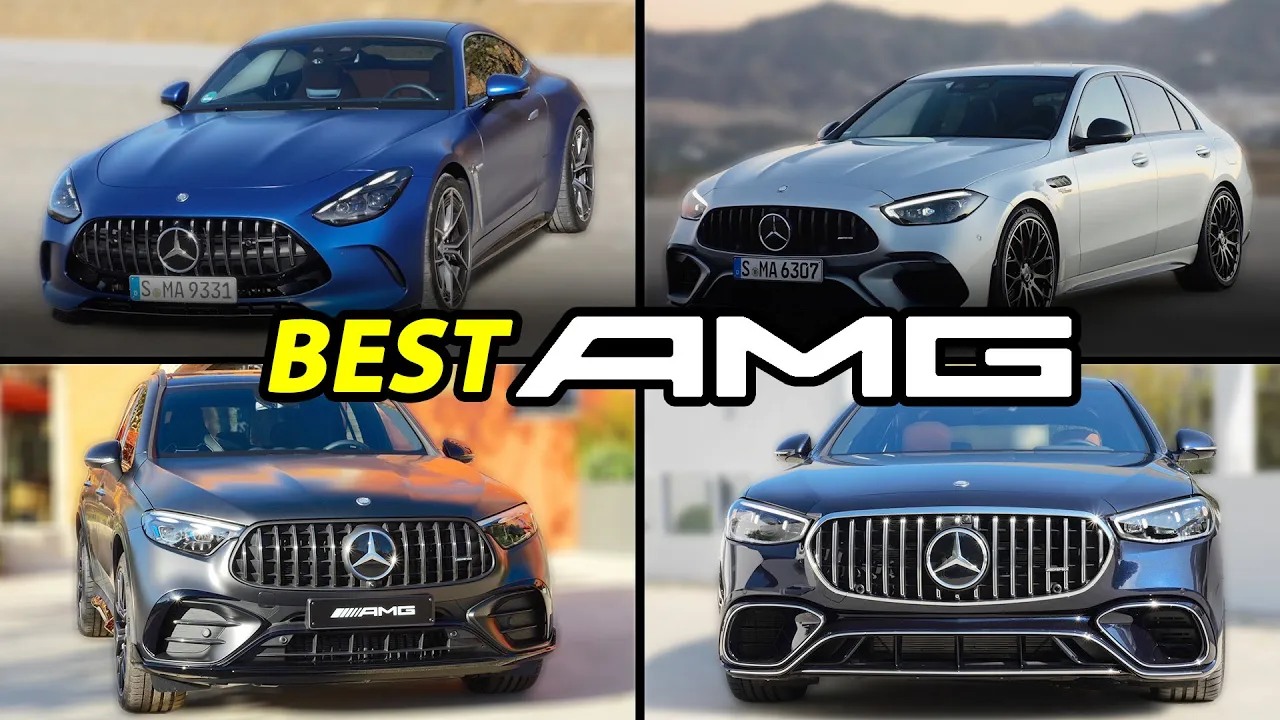 Best Mercedes AMG? C43 vs C63 vs CLE53 vs S63 vs GLC63 vs GLE63 vs AMG GT 63 vs SL 63 vs GT 4-door